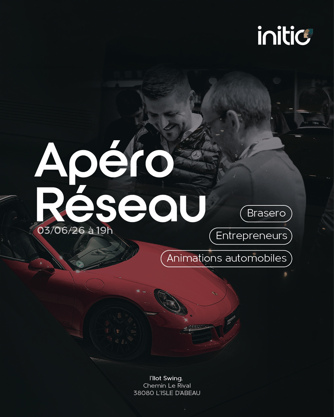 Apéro Réseau Initio – 3 Juin 2026 | Nord-Isère & Lyon